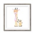 Picture of Baby Giraffe _GroupedProduct_Square_Mini_ _GroupedProduct_Square_Framed_Matted_