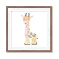 Picture of Baby Giraffe _GroupedProduct_Square_Mini_ _GroupedProduct_Square_Framed_Matted_
