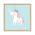 Picture of My Little Unicorn II _GroupedProduct_Square_Mini_ _GroupedProduct_Square_Framed_Matted_