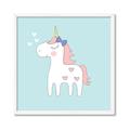 Picture of My Little Unicorn II _GroupedProduct_Square_Mini_ _GroupedProduct_Square_Framed_Matted_