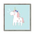 Picture of My Little Unicorn II _GroupedProduct_Square_Mini_ _GroupedProduct_Square_Framed_Matted_
