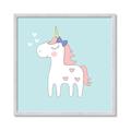 Picture of My Little Unicorn II _GroupedProduct_Square_Mini_ _GroupedProduct_Square_Framed_Matted_