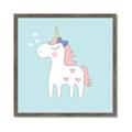 Picture of My Little Unicorn II _GroupedProduct_Square_Mini_ _GroupedProduct_Square_Framed_Matted_