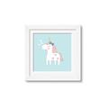 Picture of My Little Unicorn II _GroupedProduct_Square_Mini_ _GroupedProduct_Square_Framed_Matted_