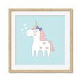 Picture of My Little Unicorn II _GroupedProduct_Square_Mini_ _GroupedProduct_Square_Framed_Matted_