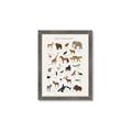 Picture of Animal Alphabet _GroupedProduct_Rectangle_Portrait_Framed_Matted_