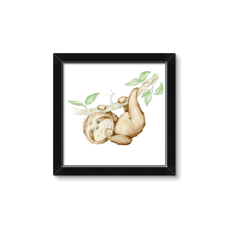 Picture of Swinging Sloth I  _GroupedProduct_Square_Mini_ _GroupedProduct_Square_Framed_Matted_