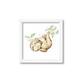 Picture of Swinging Sloth I  _GroupedProduct_Square_Mini_ _GroupedProduct_Square_Framed_Matted_