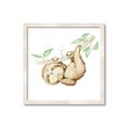 Picture of Swinging Sloth I  _GroupedProduct_Square_Mini_ _GroupedProduct_Square_Framed_Matted_