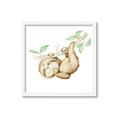 Picture of Swinging Sloth I  _GroupedProduct_Square_Mini_ _GroupedProduct_Square_Framed_Matted_