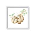 Picture of Swinging Sloth I  _GroupedProduct_Square_Mini_ _GroupedProduct_Square_Framed_Matted_