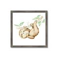 Picture of Swinging Sloth I  _GroupedProduct_Square_Mini_ _GroupedProduct_Square_Framed_Matted_