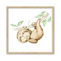 Picture of Swinging Sloth I  _GroupedProduct_Square_Mini_ _GroupedProduct_Square_Framed_Matted_