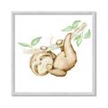 Picture of Swinging Sloth I  _GroupedProduct_Square_Mini_ _GroupedProduct_Square_Framed_Matted_