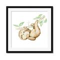 Picture of Swinging Sloth I  _GroupedProduct_Square_Mini_ _GroupedProduct_Square_Framed_Matted_