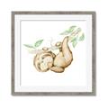 Picture of Swinging Sloth I  _GroupedProduct_Square_Mini_ _GroupedProduct_Square_Framed_Matted_