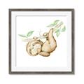Picture of Swinging Sloth I  _GroupedProduct_Square_Mini_ _GroupedProduct_Square_Framed_Matted_