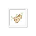 Picture of Swinging Sloth II  _GroupedProduct_Square_Mini_ _GroupedProduct_Square_Framed_Matted_