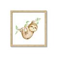 Picture of Swinging Sloth II  _GroupedProduct_Square_Mini_ _GroupedProduct_Square_Framed_Matted_