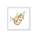 Picture of Swinging Sloth II  _GroupedProduct_Square_Mini_ _GroupedProduct_Square_Framed_Matted_