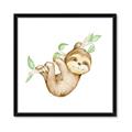 Picture of Swinging Sloth II  _GroupedProduct_Square_Mini_ _GroupedProduct_Square_Framed_Matted_