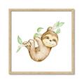 Picture of Swinging Sloth II  _GroupedProduct_Square_Mini_ _GroupedProduct_Square_Framed_Matted_