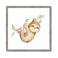 Picture of Swinging Sloth II  _GroupedProduct_Square_Mini_ _GroupedProduct_Square_Framed_Matted_