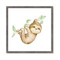 Picture of Swinging Sloth II  _GroupedProduct_Square_Mini_ _GroupedProduct_Square_Framed_Matted_
