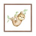 Picture of Swinging Sloth II  _GroupedProduct_Square_Mini_ _GroupedProduct_Square_Framed_Matted_