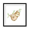 Picture of Swinging Sloth II  _GroupedProduct_Square_Mini_ _GroupedProduct_Square_Framed_Matted_