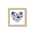Picture of Blue Heart Hockey _GroupedProduct_Square_Mini_ _GroupedProduct_Square_Framed_Matted_