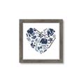 Picture of Blue Heart Hockey _GroupedProduct_Square_Mini_ _GroupedProduct_Square_Framed_Matted_