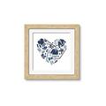 Picture of Blue Heart Hockey _GroupedProduct_Square_Mini_ _GroupedProduct_Square_Framed_Matted_