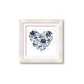 Picture of Blue Heart Hockey _GroupedProduct_Square_Mini_ _GroupedProduct_Square_Framed_Matted_