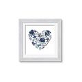 Picture of Blue Heart Hockey _GroupedProduct_Square_Mini_ _GroupedProduct_Square_Framed_Matted_