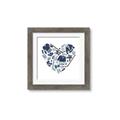 Picture of Blue Heart Hockey _GroupedProduct_Square_Mini_ _GroupedProduct_Square_Framed_Matted_