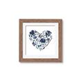 Picture of Blue Heart Hockey _GroupedProduct_Square_Mini_ _GroupedProduct_Square_Framed_Matted_