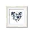 Picture of Blue Heart Hockey _GroupedProduct_Square_Mini_ _GroupedProduct_Square_Framed_Matted_