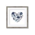 Picture of Blue Heart Hockey _GroupedProduct_Square_Mini_ _GroupedProduct_Square_Framed_Matted_