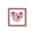Picture of Pink Heart Hockey _GroupedProduct_Square_Mini_ _GroupedProduct_Square_Framed_Matted_