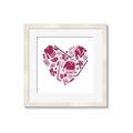 Picture of Pink Heart Hockey _GroupedProduct_Square_Mini_ _GroupedProduct_Square_Framed_Matted_