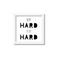Picture of Nap Hard Play Hard I _GroupedProduct_Square_Mini_ _GroupedProduct_Square_Framed_Matted_