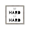 Picture of Nap Hard Play Hard I _GroupedProduct_Square_Mini_ _GroupedProduct_Square_Framed_Matted_