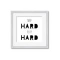 Picture of Nap Hard Play Hard I _GroupedProduct_Square_Mini_ _GroupedProduct_Square_Framed_Matted_