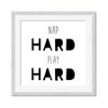Picture of Nap Hard Play Hard I _GroupedProduct_Square_Mini_ _GroupedProduct_Square_Framed_Matted_