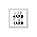 Picture of Nap Hard Play Hard II _GroupedProduct_Square_Mini_ _GroupedProduct_Square_Framed_Matted_