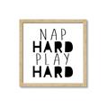 Picture of Nap Hard Play Hard II _GroupedProduct_Square_Mini_ _GroupedProduct_Square_Framed_Matted_