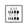 Picture of Nap Hard Play Hard II _GroupedProduct_Square_Mini_ _GroupedProduct_Square_Framed_Matted_