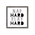 Picture of Nap Hard Play Hard II _GroupedProduct_Square_Mini_ _GroupedProduct_Square_Framed_Matted_