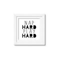 Picture of Nap Hard Play Hard II _GroupedProduct_Square_Mini_ _GroupedProduct_Square_Framed_Matted_